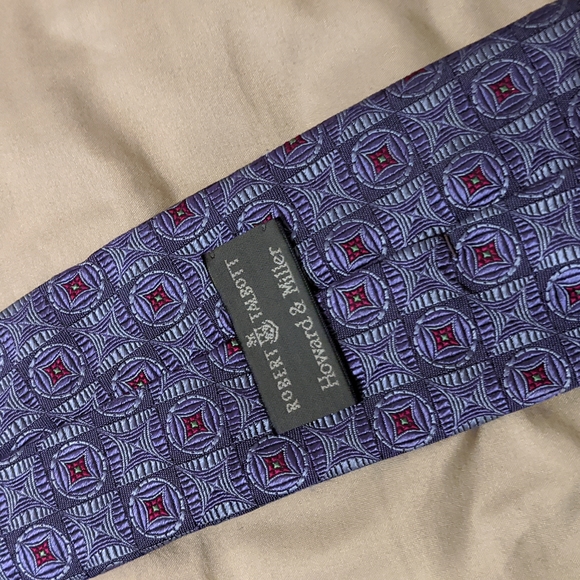 Purple and red tie - Picture 2 of 2